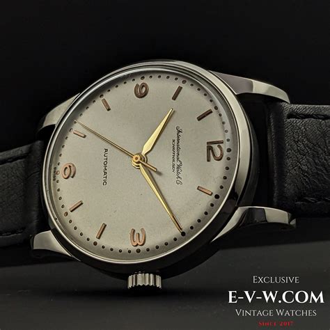 iwc schaffhausen alcyone 001 1953|Past Collections .